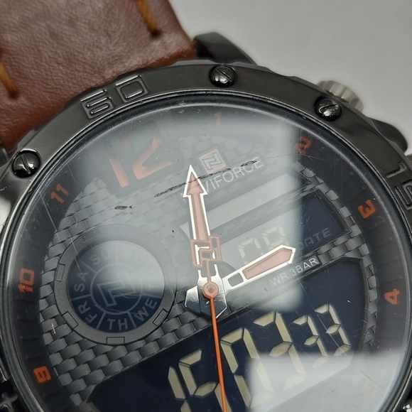 Naviforce NF9134M Mens Watch Digital Analog New Battery Sport Military Style - Picture 7 of 14